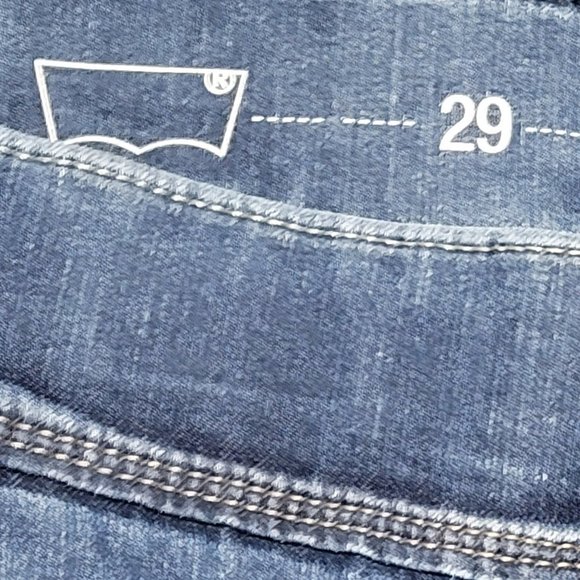 Levi's Stretch Waistband Denim Jeggings Stretch Waistband Jeans Size 29 - Picture 9 of 14